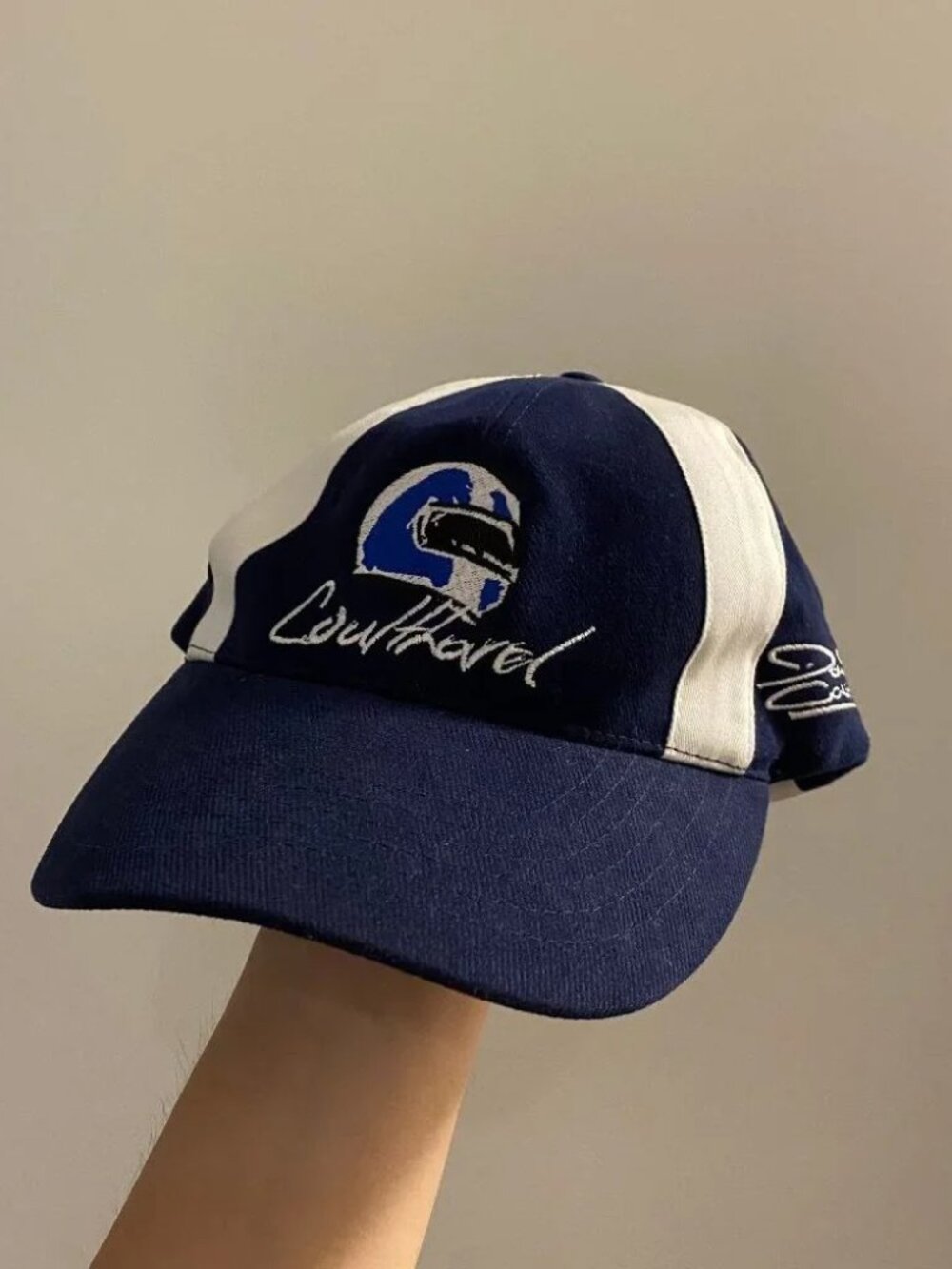 DAVID COULTHARD F1 'formula 1 driver' hat helmet design OS